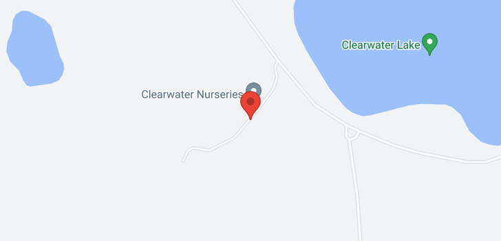 map of Clearwater Greenhouses